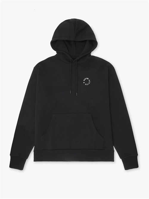 Organic Regular Hoodie Black Unisex