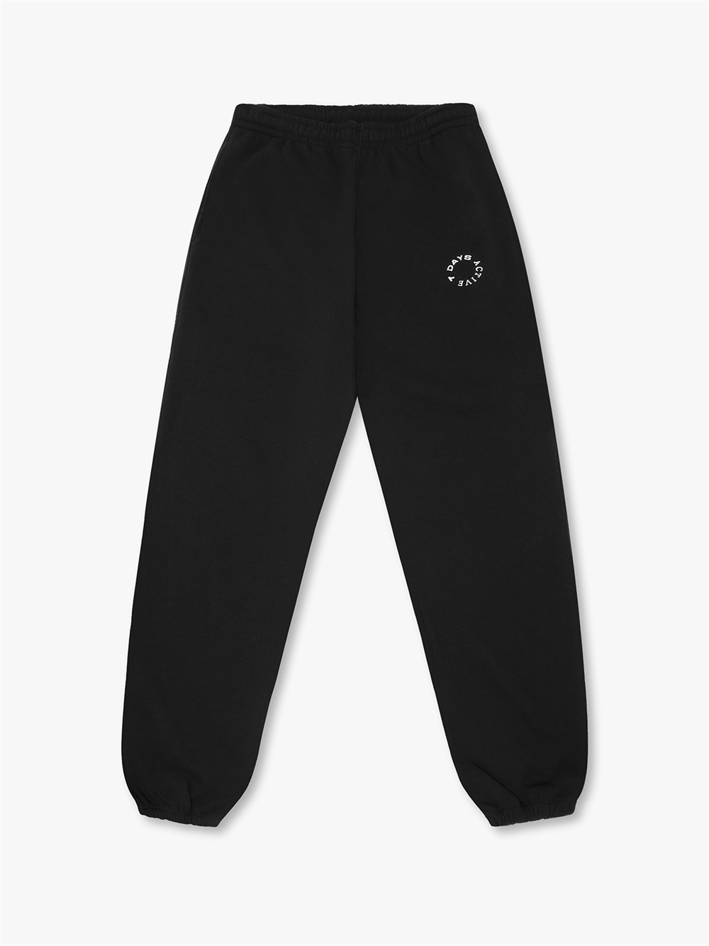 Organic Regular Sweatpants Black Unisex