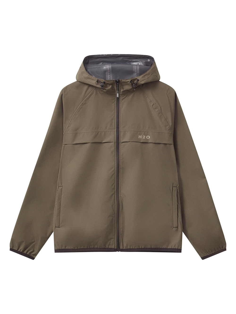 Rømø LW Rain Jacket Jakke Dusty Oak Unisex