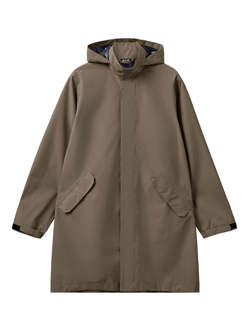 Rømø LW Rain Long Jacket Jakke Dusty Oak Unisex