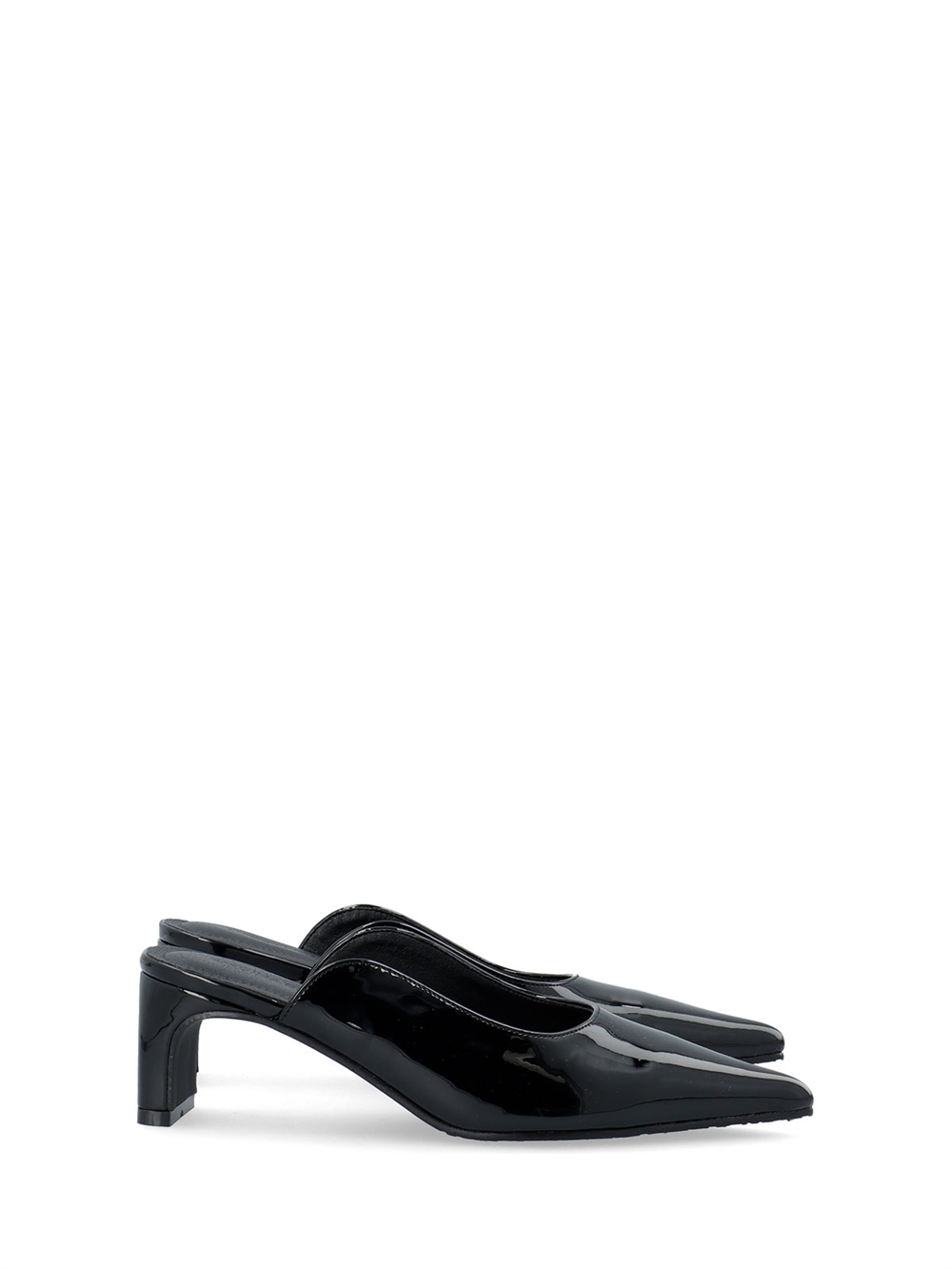 MEDINA BIANCO Rowe Heel Cutline Mule Black