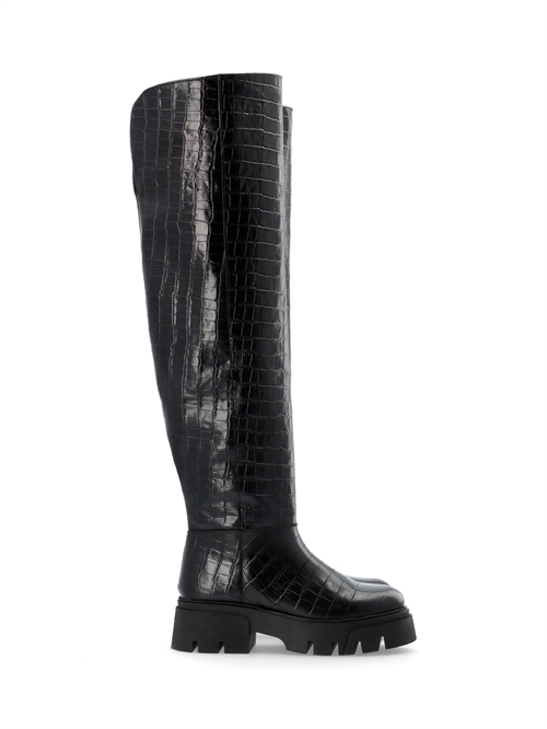 MEDINA BIANCO Kall Over Knee Boot Black