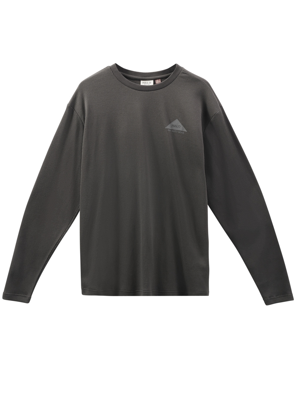 Gear Waffle Long Sleeve T-Shirt Raven Unisex