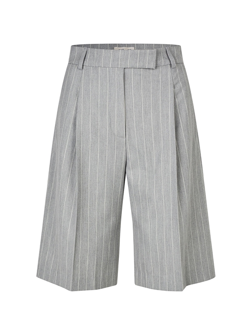 Nico Shorts Grey Wallstreet Pinstripe