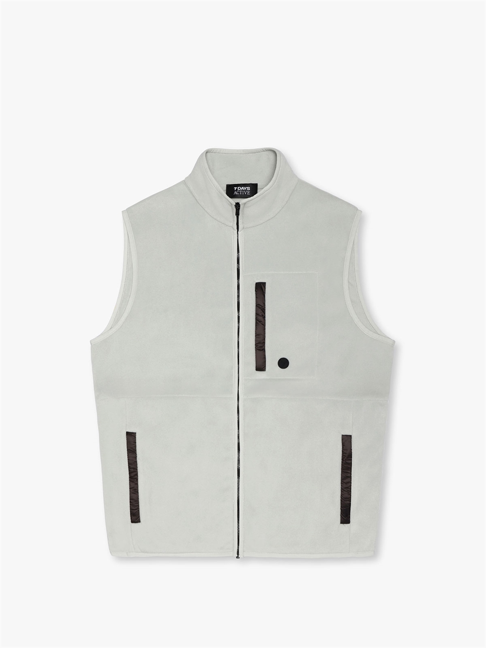 Fleece Zip Fleece Vest Northern Droplet