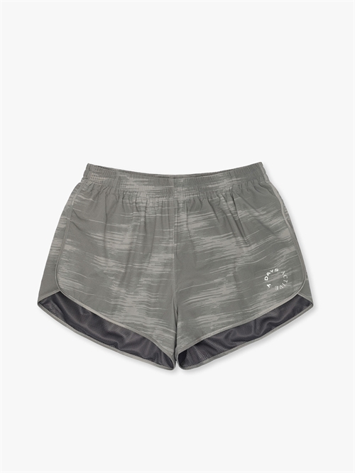 Running Shorts Distortion AOP