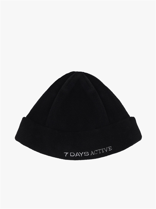 Fleece Beanie Hue Black Unisex