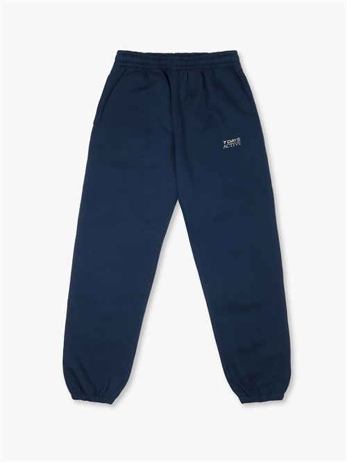 Organic Fitted Sweatpants Pageant Blue Unisex