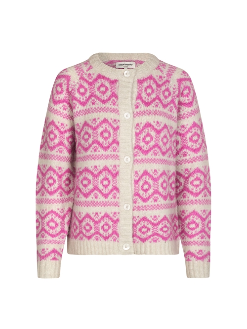 LottieLL Cardigan Neon Pink