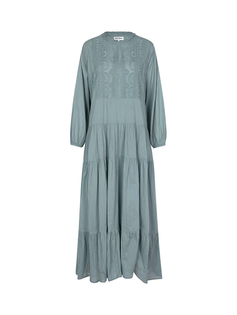 MandyLL Maxi Kjole Long Sleeve Dusty Mint