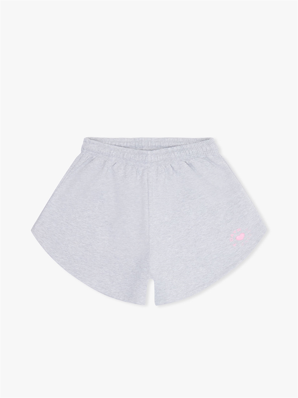 Organic Barb Shorts Heather Grey Unisex