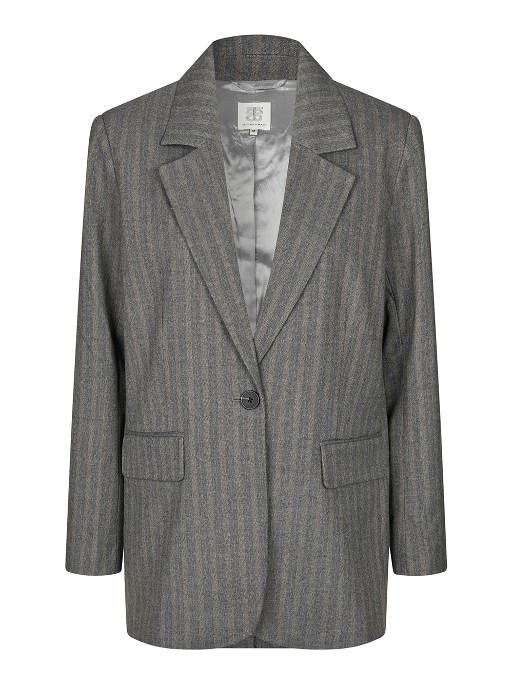 Hollanda New Blazer Dark Grey Melange