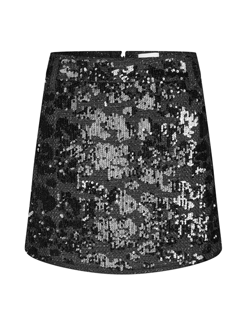 Flakes Skirt Nederdel Black 