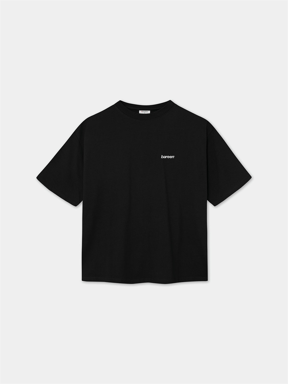 Boxy Fit Heavy T-Shirt Black Unisex