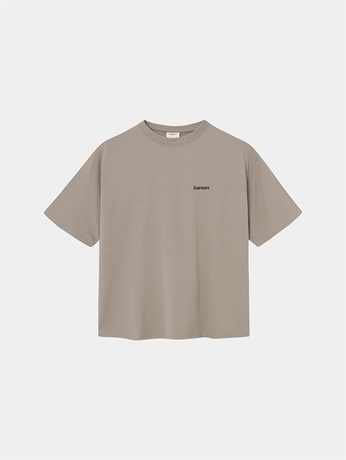 Boxy Fit Heavy T-Shirt Mocha Unisex