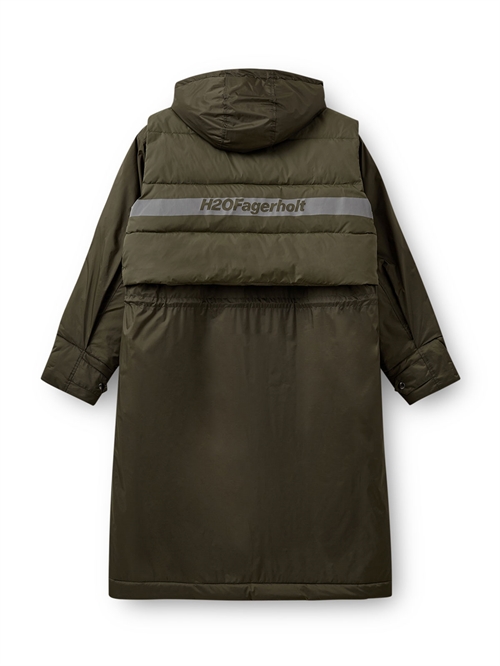 PRE-ORDER - Warm Rain Jacket Jakke Forest Green