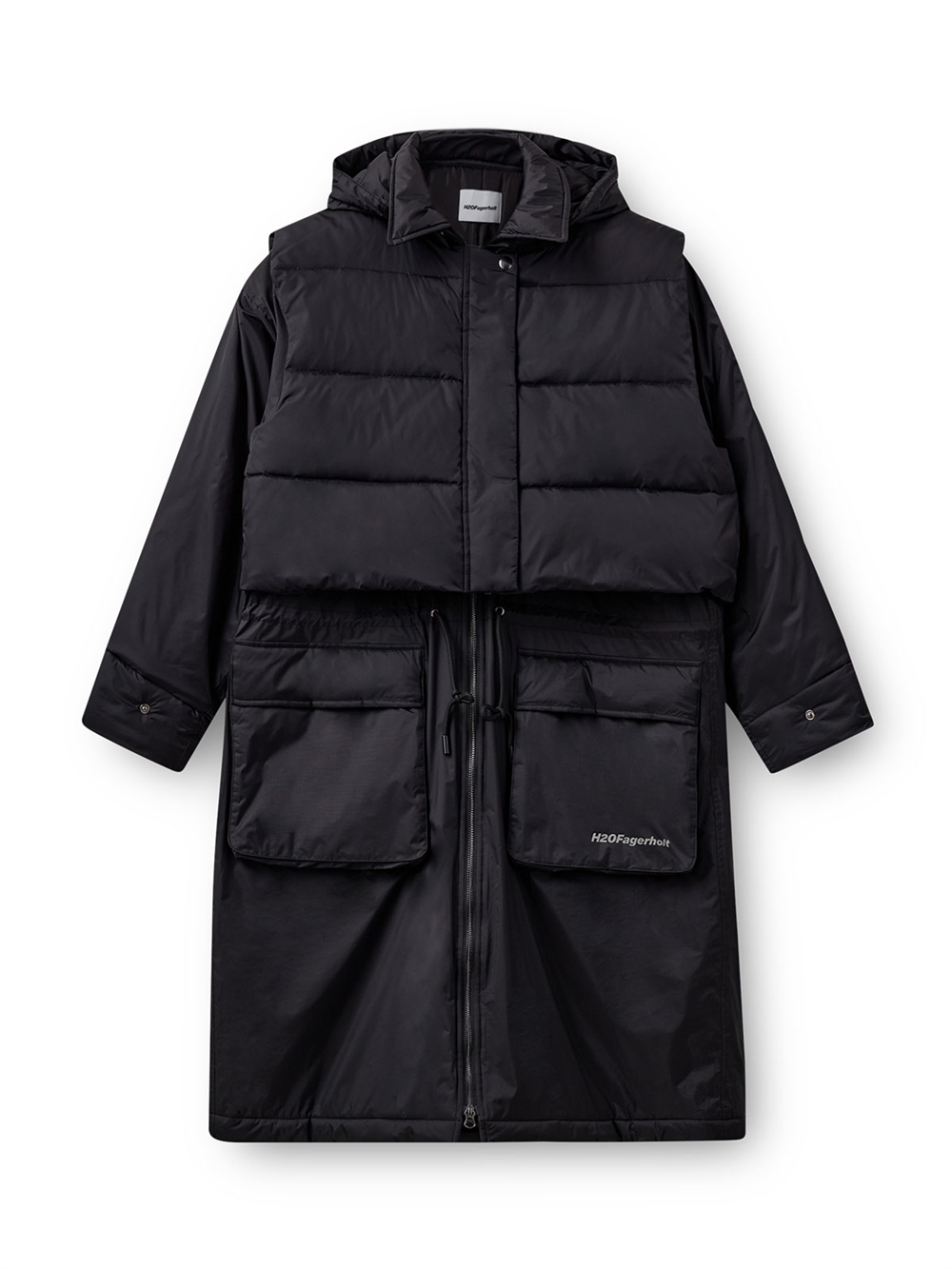 PRE-ORDER - Warm Rain Jacket Jakke Black