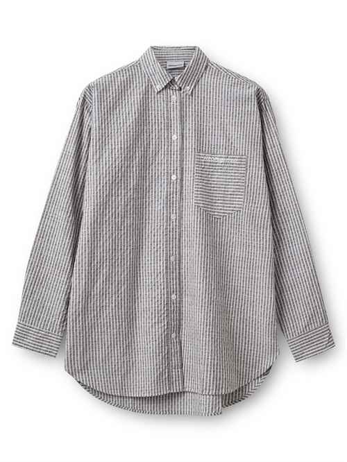 Holiday Shirt Skjorte Brown Stripe