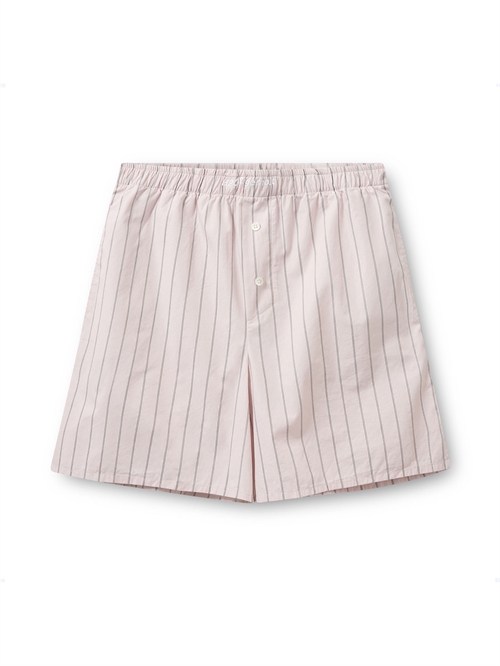 Holiday Shorts Dark Dusty Rose Stripe