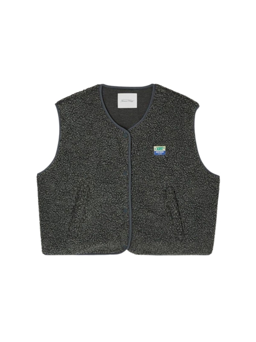 Hoktown Vest Melange Charcoal