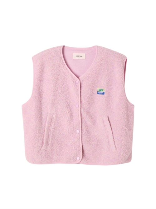 Hoktown Vest Melange Sugared Almond