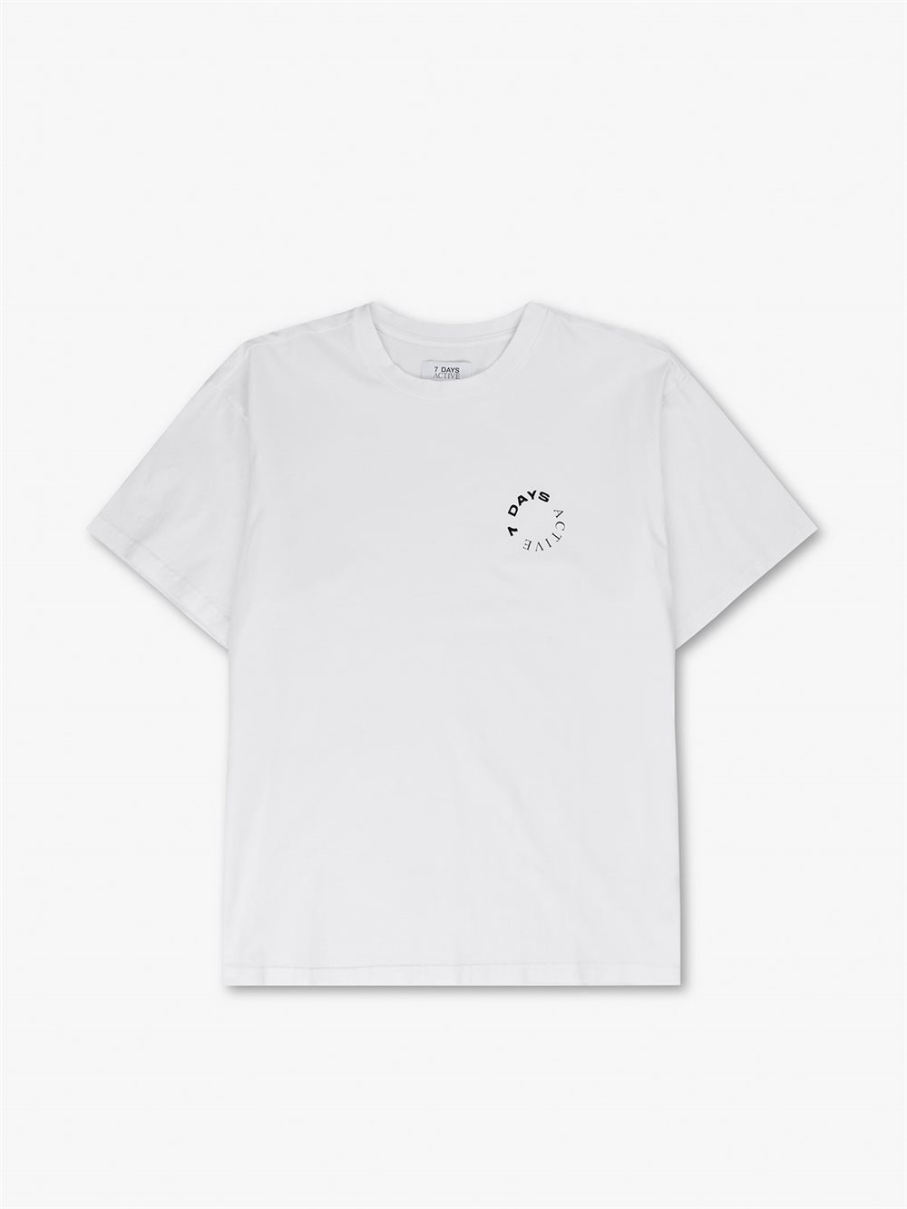 Organic Logo Tee T-Shirt White Unisex