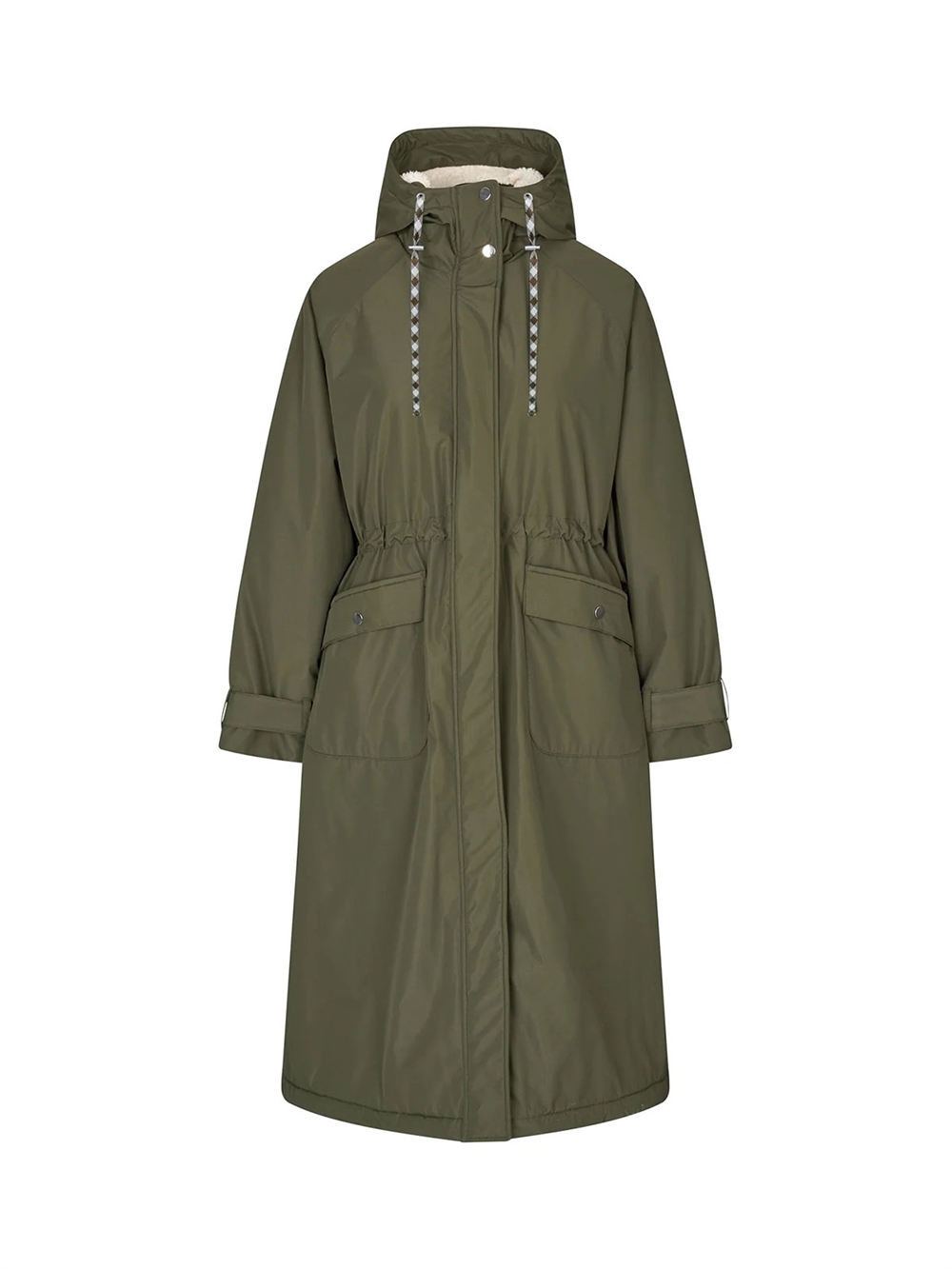 SheaLL Coat Long Frakke Dark Green