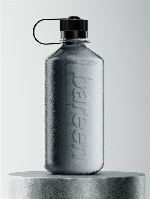 Water Bottle 1000 ml Black Unisex