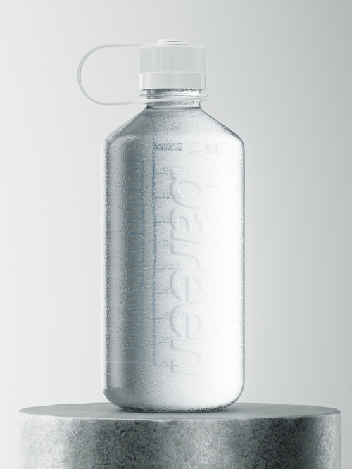 Water Bottle 1000 ml Transparent Unisex