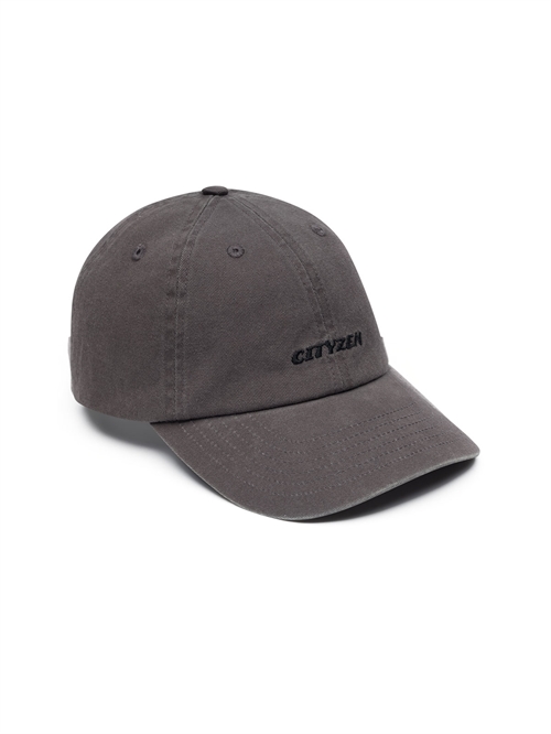 Organic Cotton Graphic Cap Dark Grey Unisex